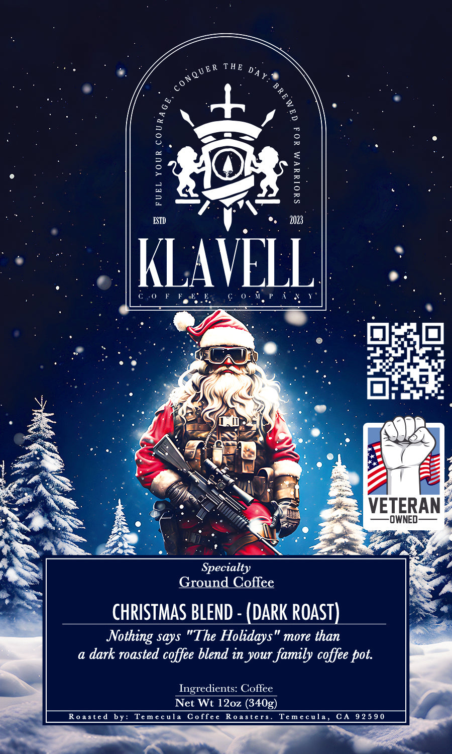 Festive Elegance: Christmas Joy Dark Roast Blend